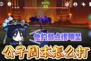 原神公子副本攻略（解锁公子副本的关键技巧与高分通关攻略！）